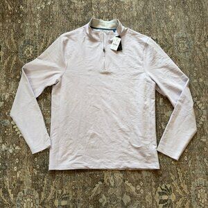 J. Crew Factory Performance quarter-zip • size medium • BR832 • NWT